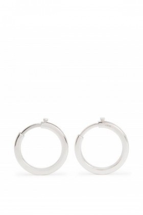 Womens Loewe Ring Voorraad - Palladium-Zilver-Metallic-Voor In Metaal